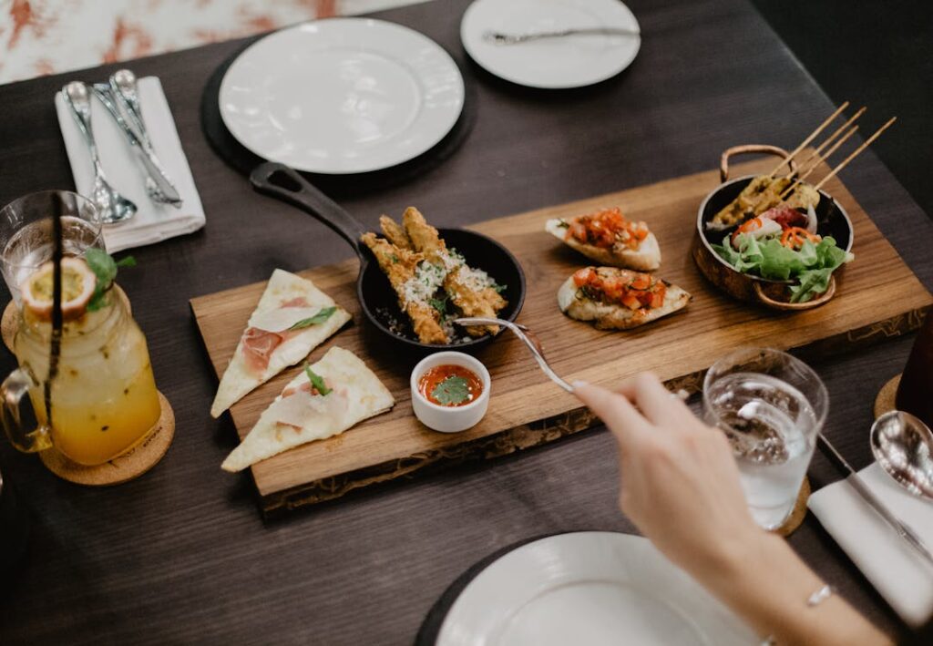 legian food, legian restaurant, legian bali
