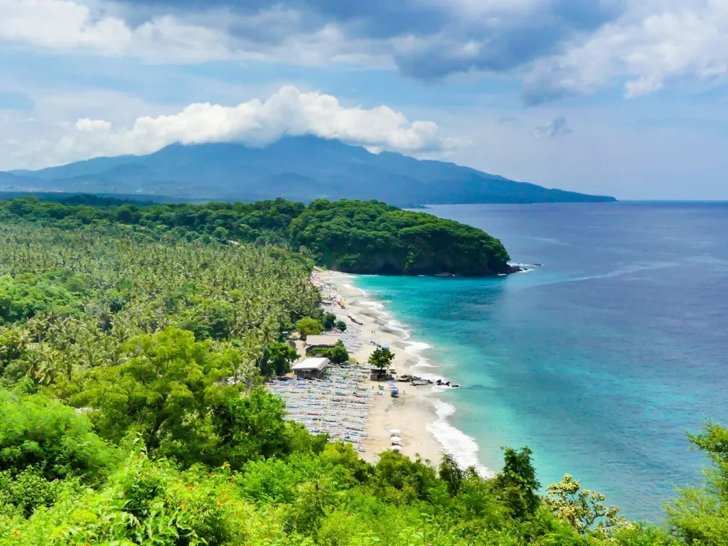 bali beach, karangasem bali, east bali