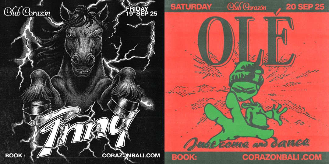 Club Corazon Uluwatu September Weekend