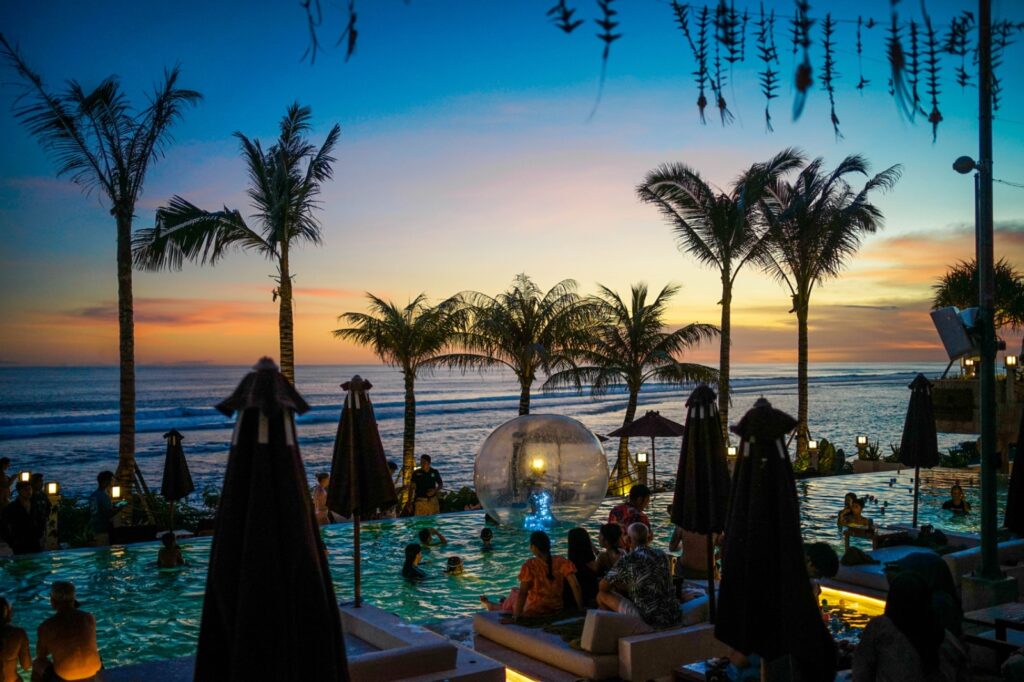 bali beach club, uluwatu