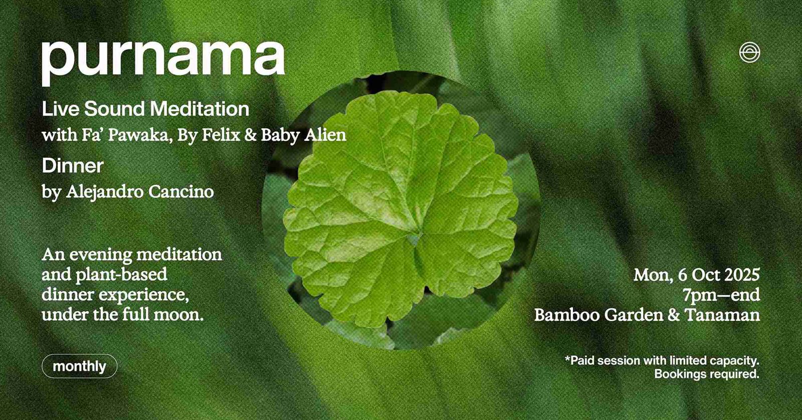 Purnama -Potato Head - Meditation - Balifoodandtravel