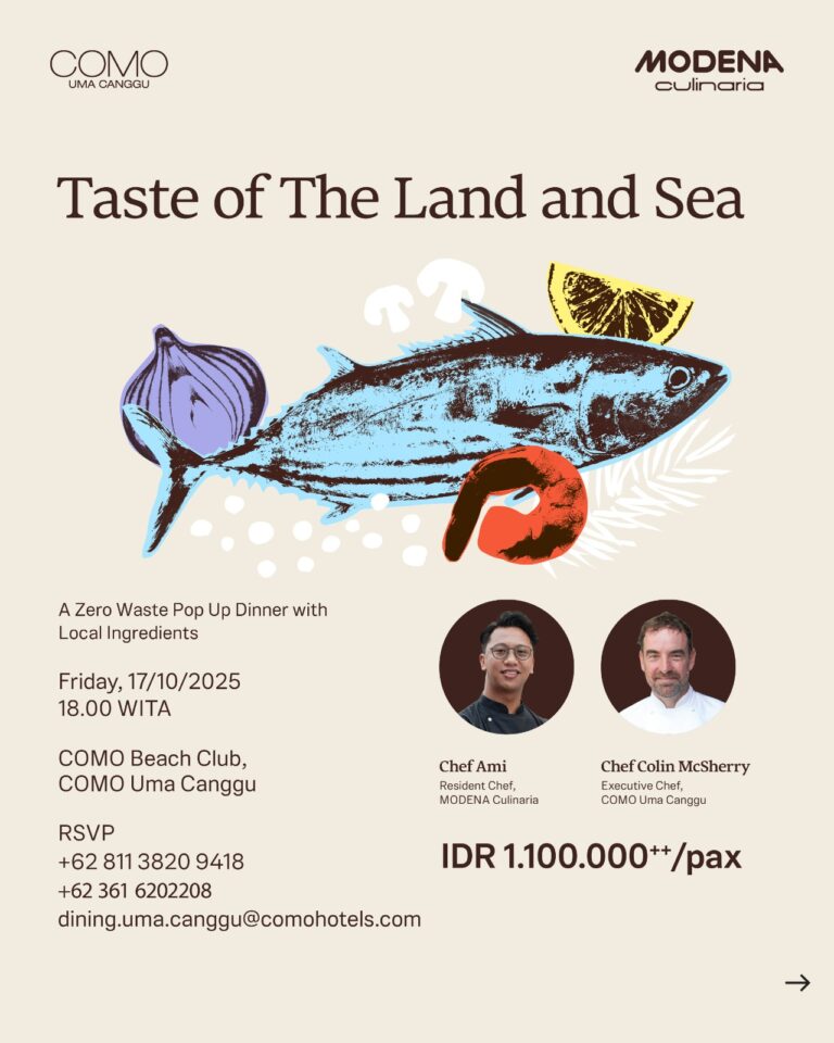 Como Uma Canggu, Bali Food & Travel