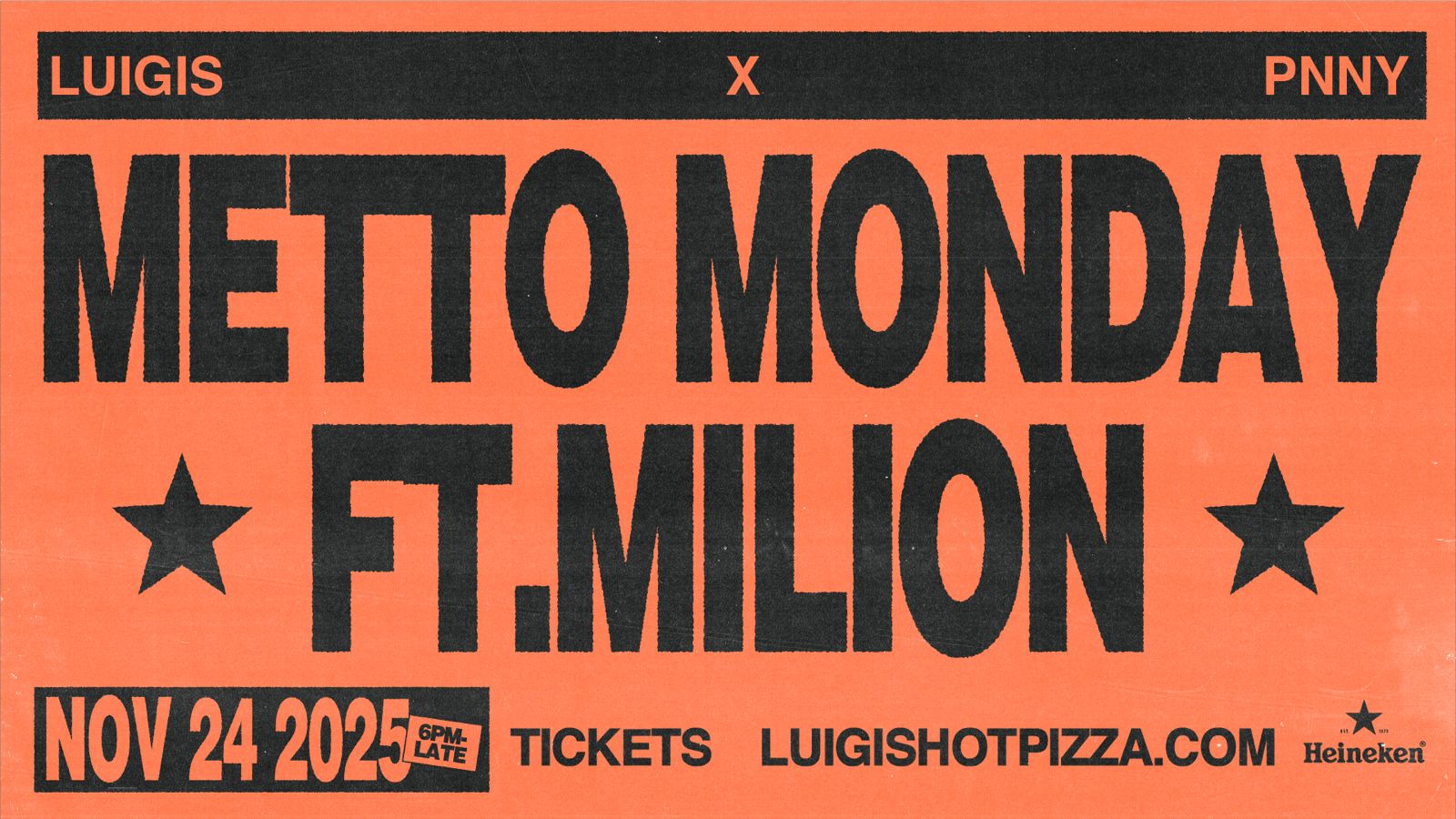 metto monday pnny luigi hot pizza party canggu