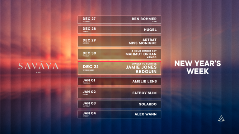 NYE Calendar Listing - Savaya - Balifoodandtravel
