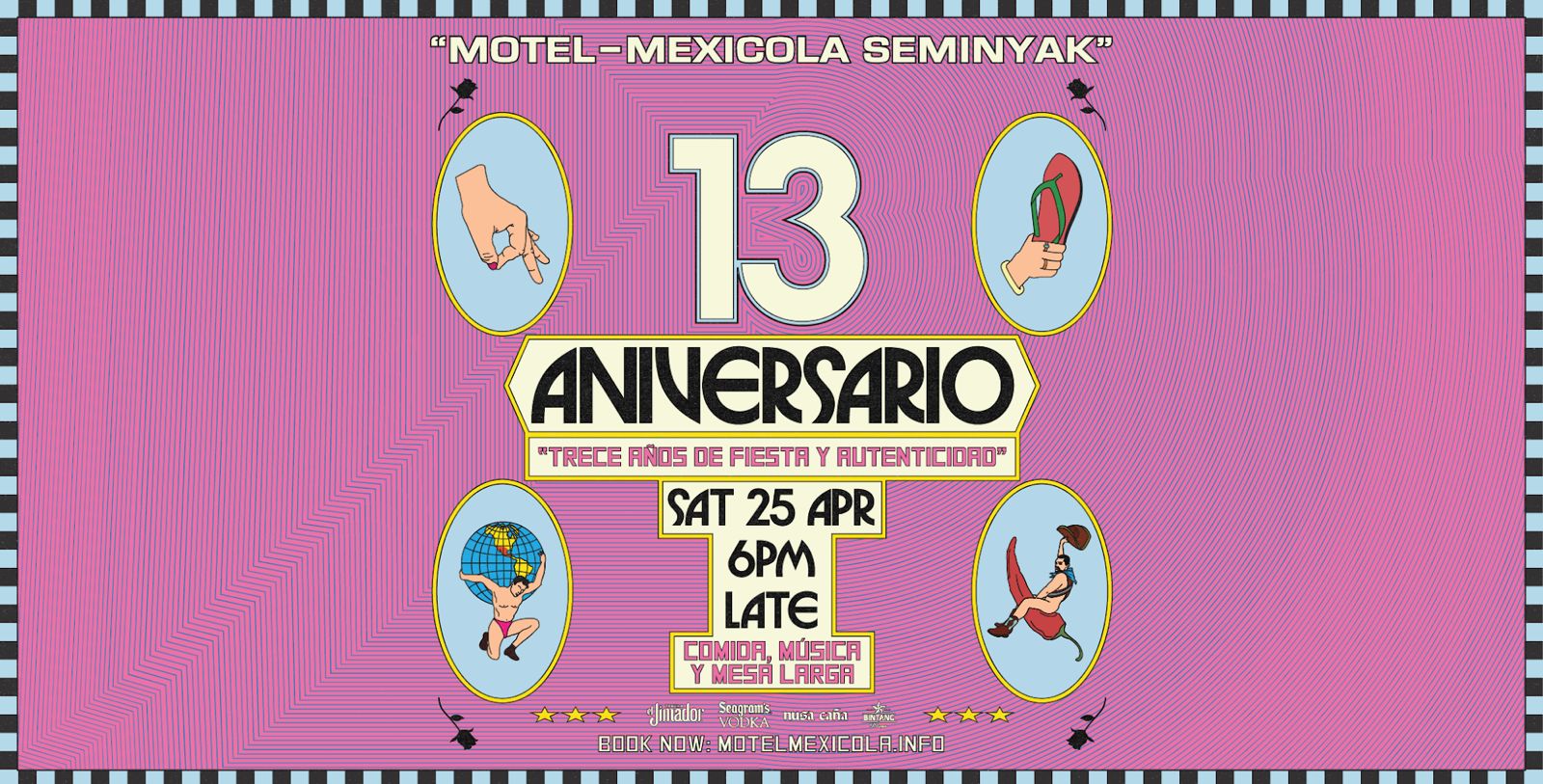 Motel Mexicola Seminyak 13 Birthday